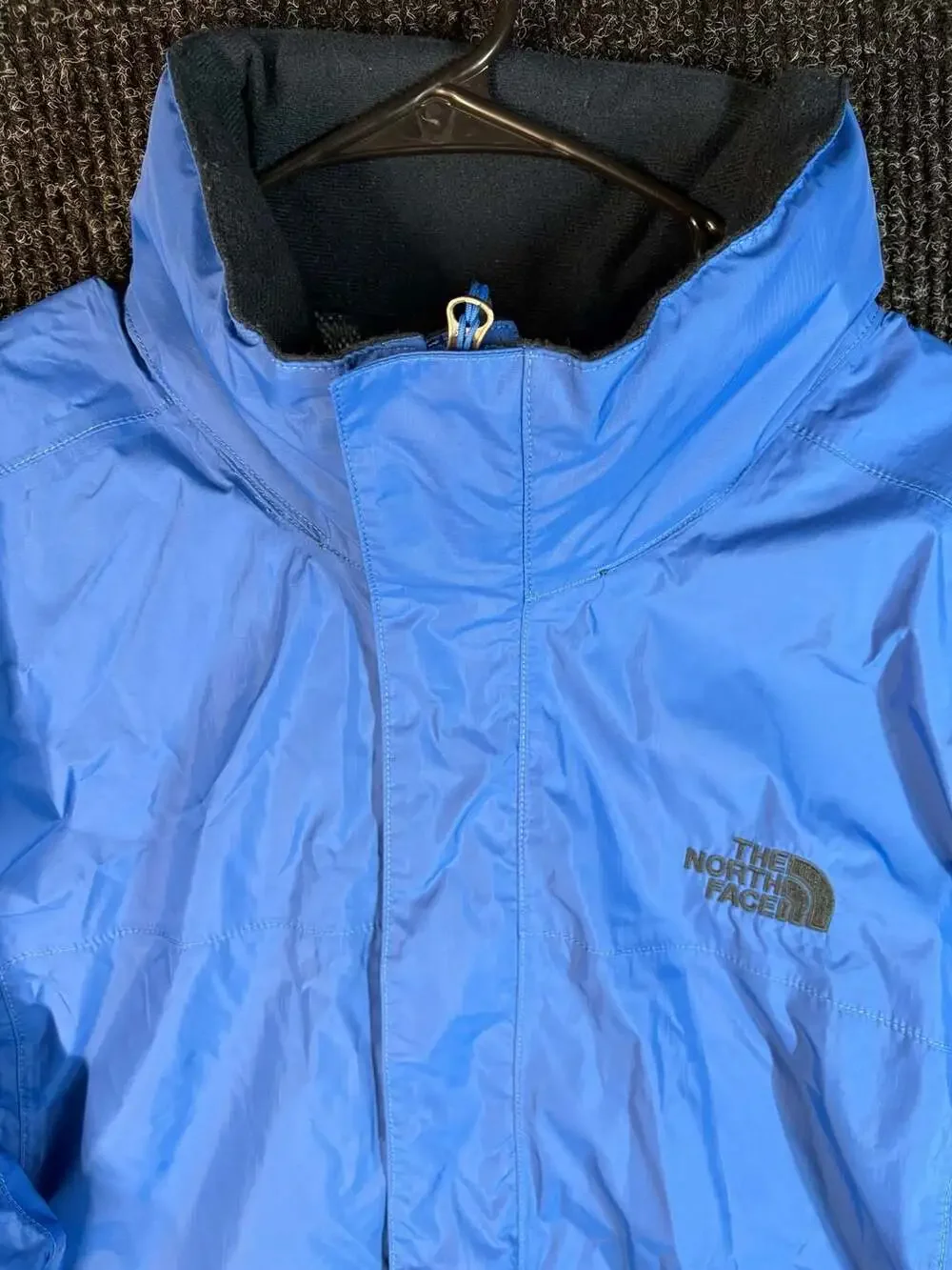 The North Face Blue DryVent Waterproof Hooded Rain Jacket
